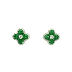 Lucky Fall In Love Silver Earrings