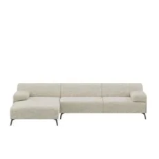 LUGANO corner sofa Sofa Zena fabric Cream LUGANO corner sofa Sofa Zena fabric Cream