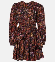 Lulu pleated cotton minidress Lulu pleated cotton minidress