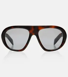Lunettes de soleil aviateur à logo Lunettes de soleil aviateur à logo