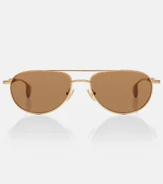 Lunettes de soleil Fin aviateur Lunettes de soleil Fin aviateur