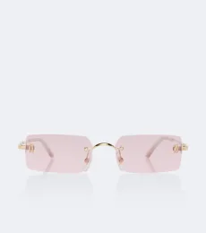 Lunettes de soleil rectangulaires C De Cartier Lunettes de soleil rectangulaires C De Cartier