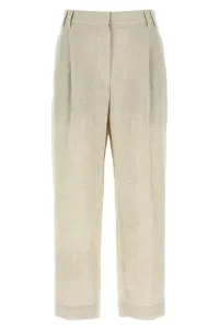 Lurex Linen Trousers Size IT Lurex Linen Trousers Size IT