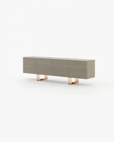 LYON Storage Unit Aged Oak Veneer Matte LYON Storage Unit Aged Oak Veneer Matte