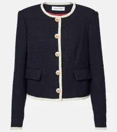 Mabel cropped tweed jacket Mabel cropped tweed jacket