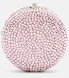 Macaron Mini crystal-embellished clutch Macaron Mini crystal-embellished clutch