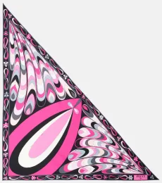 Maddalena and Onde silk scarf
