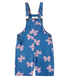 Magot printed denim overalls Magot printed denim overalls