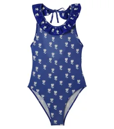 Maillot de bain Nudist Flower imprimé Maillot de bain Nudist Flower imprimé