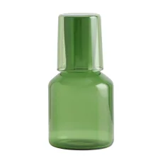 Maison Balzac Green Carafe and Glass Set Maison Balzac Green Carafe and Glass Set