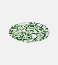 Majolica porcelain charger plate Majolica porcelain charger plate