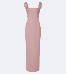 Malia embellished crêpe corset gown Malia embellished crêpe corset gown