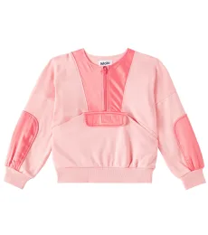 Malissa cotton jersey half-zip sweatshirt Malissa cotton jersey half-zip sweatshirt