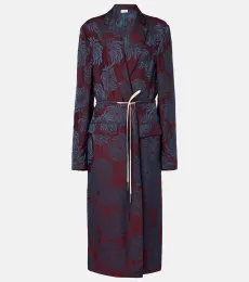 Manteau cache-cœur imprimé Manteau cache-cœur imprimé