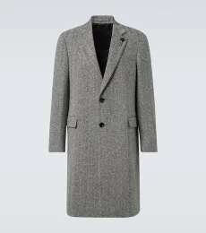 Manteau en tweed de laine vierge Manteau en tweed de laine vierge