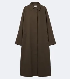 Manteau Iza en gabardine de coton Manteau Iza en gabardine de coton