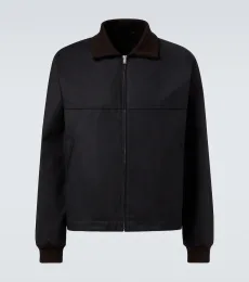 Mantis cotton gabardine blouson jacket Mantis cotton gabardine blouson jacket