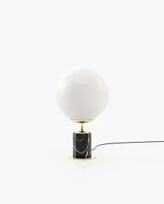 MARCEL Table & Desk Lamp Nero Marquina Polished Marble