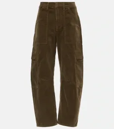 Marcelle low-rise barrel-leg cargo jeans Marcelle low-rise barrel-leg cargo jeans
