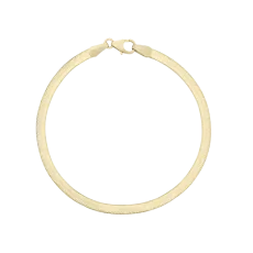Marena Yellow Gold Herringbone Bracelet Marena Yellow Gold Herringbone Bracelet