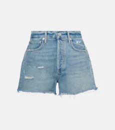 Marlow Vintage mid-rise denim shorts Marlow Vintage mid-rise denim shorts