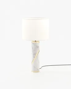 MARTIN Table & Desk Lamp Carrara Marble