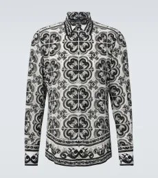 Martini Majolica silk twill shirt Martini Majolica silk twill shirt