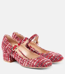 Mary Ribbon boucle Mary Jane pumps Mary Ribbon boucle Mary Jane pumps