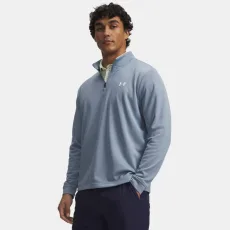 Matchplay Men's ¼ Zip Blue Wind White S Matchplay Men's ¼ Zip Blue Wind White S