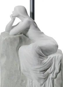Meditating woman II - Lamp (UK)