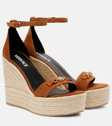 Medusa '95 suede espadrille wedges Medusa '95 suede espadrille wedges