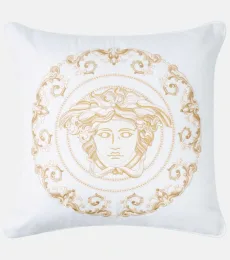 Medusa Gala embroidered cushion Medusa Gala embroidered cushion