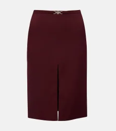 Medusa wool gabardine pencil skirt Medusa wool gabardine pencil skirt