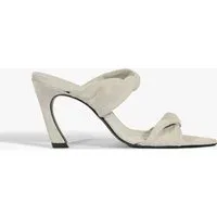 Meline Mule Suede Sandal