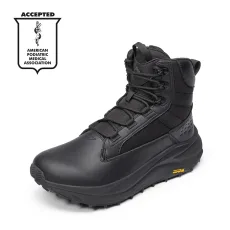 Men s Leather Wide Toe Tactical Combat Boots Men s Leather Wide Toe Tactical Combat Boots