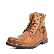 Men s Side Zipper Motorcycle Combat Boots Men s Side Zipper Motorcycle Combat Boots