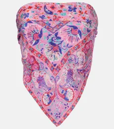 Menno printed silk top Menno printed silk top