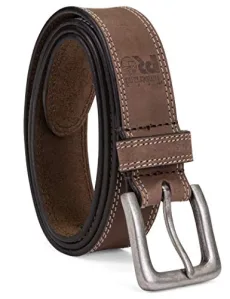 Men's 38mm Boot Leather Belt, Brown, 38