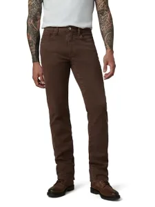Men's Brixton Non-Denim Straight and Narrow Leg Twill Pant, Chocolate Martini, 34