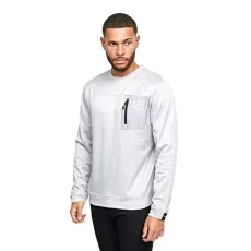 Mens Catmoore Crew Neck Track Top (M) (Grey) Mens Catmoore Crew Neck Track Top (M) (Grey)
