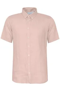 Men's Cfanton 0071 SS 100% Linen Shirt, Rose Smoke (141506), XL