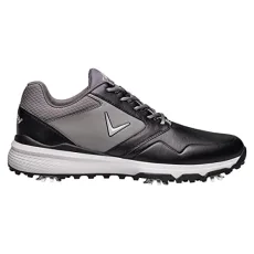 Men's Chev Golf Shoe, Black Grey, 9.5 UK Men's Chev Golf Shoe, Black Grey, 9.5 UK
