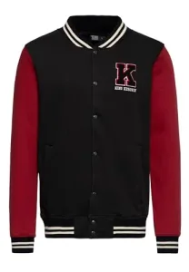 Men's College Jacket | Sweat Jacket | Baseball Jacket | Regular Fit | 50S | Rockabilly | Vintage | Rock 'n' Roll | Retro Style | Basic K, black, 4XL Men's College Jacket | Sweat Jacket | Baseball Jacket | Regular Fit | 50S | Rockabilly | Vintage | Rock 'n' Roll | Retro Style | Basic K, black, 4XL