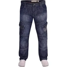 Mens Designer Heavy Duty Multi Pocket Cargo Combat Denim Jeans 30W 30L Stone Wash Blue Mens Designer Heavy Duty Multi Pocket Cargo Combat Denim Jeans 30W 30L Stone Wash Blue