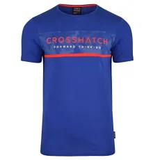 Mens Designer T-shirt Camo Panel Boarder Tee Crew Neck Short Sleeve Top Blue M Mens Designer T-shirt Camo Panel Boarder Tee Crew Neck Short Sleeve Top Blue M