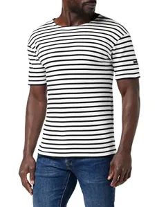 Men's Doelan T-Shirt, Multicolour (Blanc/Navire 400), XXX-Large (Size: 7) Men's Doelan T-Shirt, Multicolour (Blanc/Navire 400), XXX-Large (Size: 7)