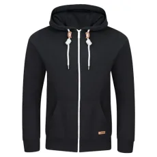 Men's Hooded Jacket RIVThilo Sweat Jacket Sweatshirt Hoodie Zip Basic Plain Cotton Grey Brown Green Men's Hooded Jacket RIVThilo Sweat Jacket Sweatshirt Hoodie Zip Basic Plain Cotton Grey Brown Green
