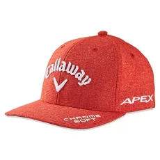 Mens Hw Cg Ta Perf Pro Adj 22 Cap, Heather Red/White