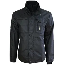 Men's Jacket PLIXXIE Black Large Men's Jacket PLIXXIE Black Large