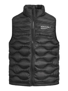 Men's Jjenoah Body Warmer Collar Sn Vest, black, XXL